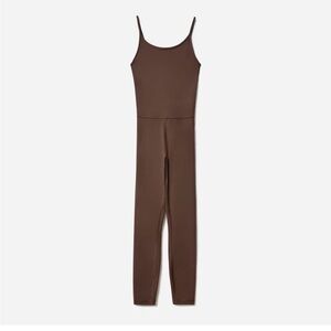 Everlane The Perform Unitard Bitter Chocolate